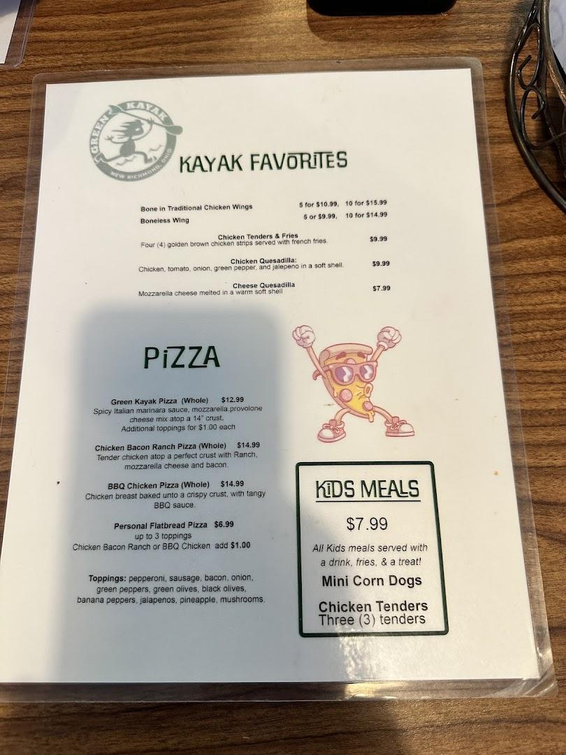 Green Kayak Grille & Pub