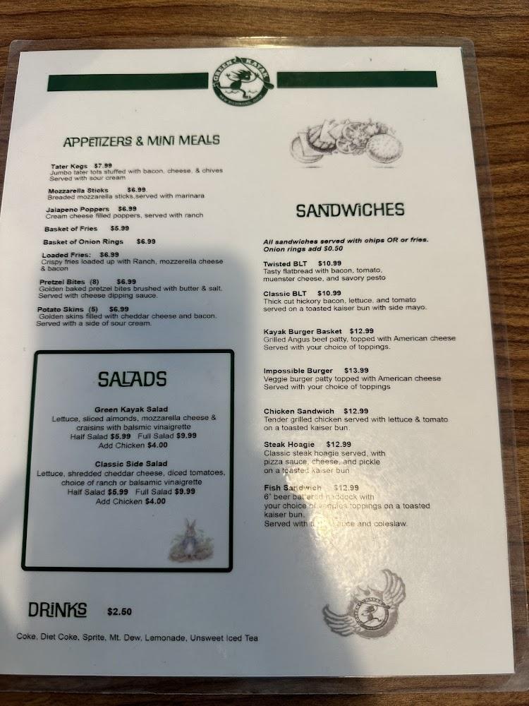 Green Kayak Grille & Pub Classic Side Salad