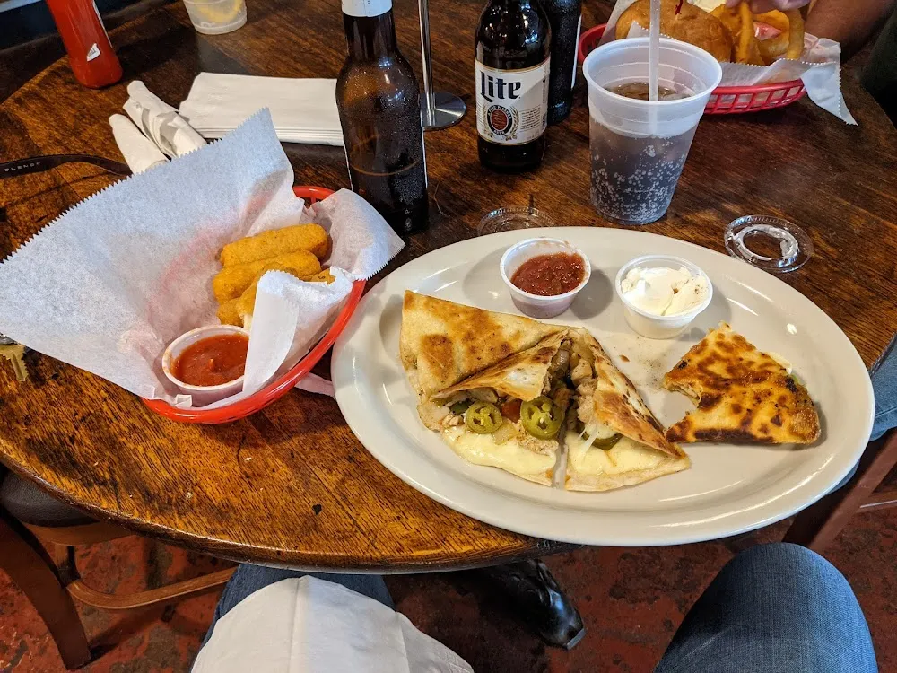 Quesadilla & Mozzarella Sticks